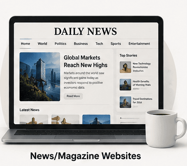 News/Magazine Websites