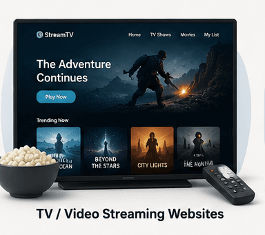 TV / Video Streaming Websites