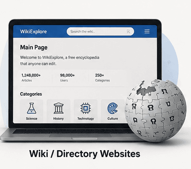 Wiki / Directory Websites